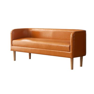 Entrance Bench Bedroom Bedside Stool Bedside Stool Leather Bench Modern Minimalist Bedside Stool Living Room Small Sofa Stool Suitable for Living Room, Bedroom
