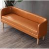 Entrance Bench Bedroom Bedside Stool Bedside Stool Leather Bench Modern Minimalist Bedside Stool Living Room Small Sofa Stool Suitable for Living Room, Bedroom view 2