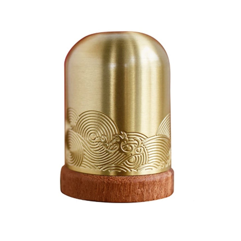 Toothpick Holders Toothpick Holder Pure Copper Toothpick Dispenser Toothpick Shell Storage Organizer Kitchen Kitchen Dining Room Dispenser Toothpick Dispenser (Color : Brass)