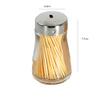 Toothpick Holders Toothpick Box Thickened Glass Bottle Transparent Toothpick Jar Household Daily Necessities Restaurant Kitchen Toothpick Box Toothpick Dispenser view 2