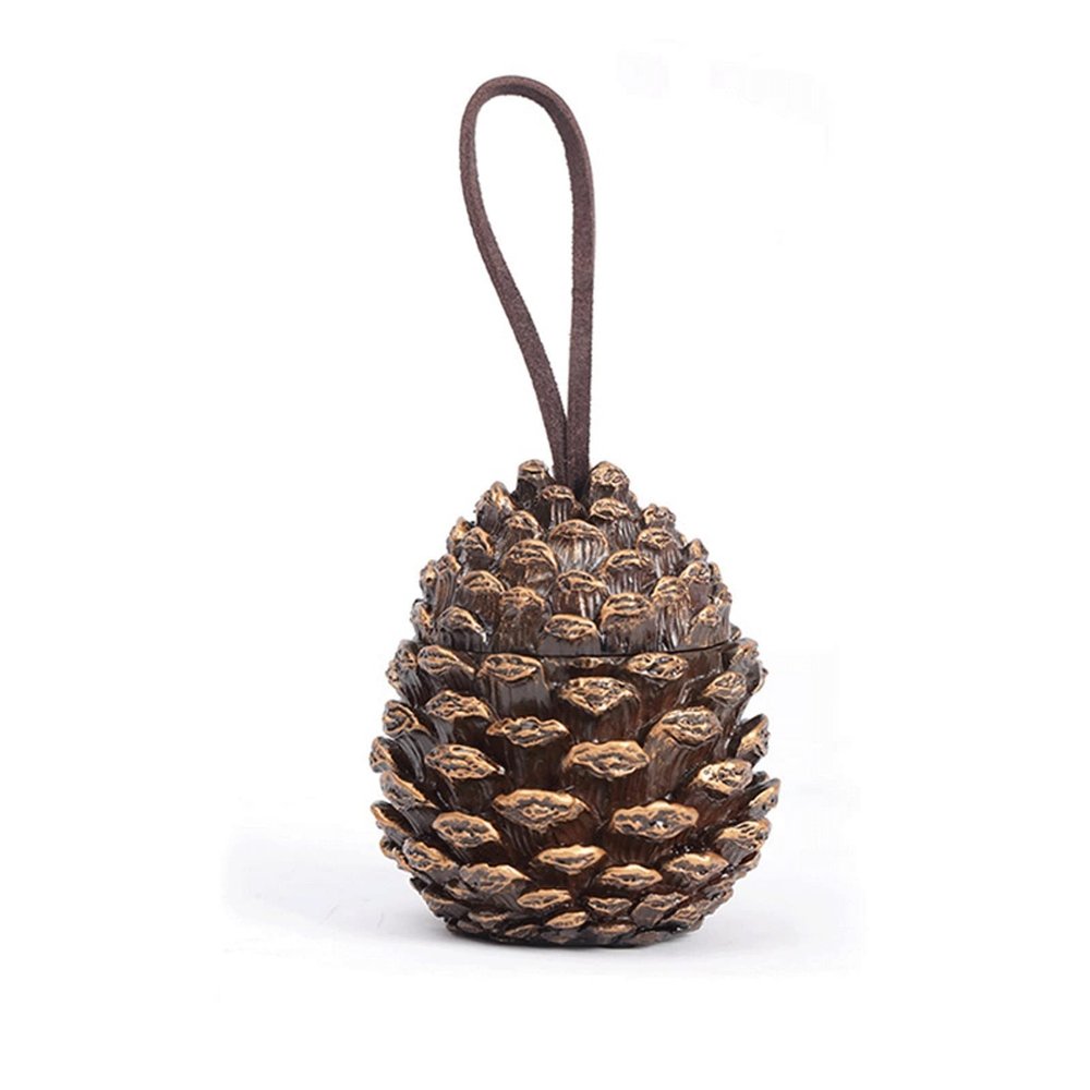 Toothpick Holders Toothpick Holder Small and Cute Toothpick Dispenser Home Living Room Toothpick Storage Box/Cotton Swab Cover (Pine Cone) Toothpick Dispenser