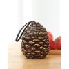 Toothpick Holders Toothpick Holder Small and Cute Toothpick Dispenser Home Living Room Toothpick Storage Box/Cotton Swab Cover (Pine Cone) Toothpick Dispenser view 2