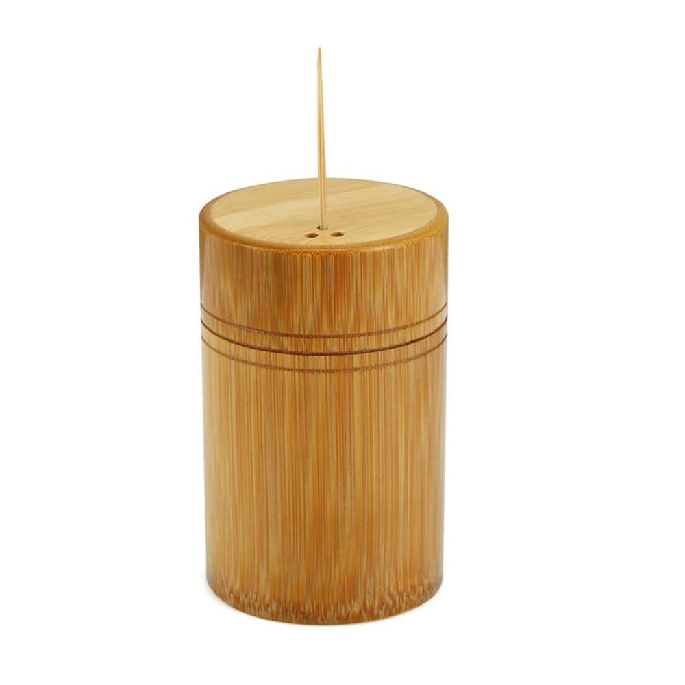 Toothpick Holders Wooden Toothpick Box Toothpick Holder Portable Environmental Protection Toothpick Jar Retro Home Hotel Toothpick Holder Dispenser Toothpick Dispenser
