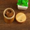 Toothpick Holders Wooden Toothpick Box Toothpick Holder Portable Environmental Protection Toothpick Jar Retro Home Hotel Toothpick Holder Dispenser Toothpick Dispenser view 3