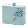 Toothpick Holders Fashion Hand Carved Flower Toothpick Box Portable Resin Cotton Swab Box Suitable for Restaurant Kitchen Toothpick Box Toothpick Dispenser view 1