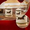 Toothpick Holders Luxury Creative Toothpick Jar Living Room Hotel Dining Table Ceramic Toothpick Box Home Desktop Decoration Toothpick Box Toothpick Dispenser view 3