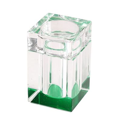 Toothpick Holders Crystal Glass Toothpick Box Transparent Toothpick Holder Dispenser Creative Household Light Luxury Hotel Restaurant Desktop Decoration Toothpick Dispenser (Color : D)