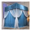 Bed Canopy Four Season Sunshade and Dust-Proof Bed Awning in The Bedroom, with Encryption Curtain Yarn and Stainless Steel Bracket (Color : A1, Size : 200x220x200cm) view 1