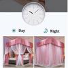 Bed Canopy Four Season Sunshade and Dust-Proof Bed Awning in The Bedroom, with Encryption Curtain Yarn and Stainless Steel Bracket (Color : A1, Size : 200x220x200cm) view 4