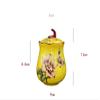 Kitchen toothpick holder ceramic rack bathroom cotton swab portable storage (Color : A) view 2