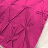 ABP COLLECTION Bed Runner Set - 100% Pure Cotton 800 Thread Count - Luxury 1 Pinch Pleated Bed Runner and 4 Pillow Cover - 5 Piece Pinch Pleated Bed Runner Set Twin, Hot Pink view 4