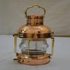 The Vintage Art Brass and Copper Anchor Oil Lamp 15 Inch Large Leeds Burton Lantern Nautical Maritime Ship Ancient Transit Lighting Hurricane Lantern, 7.08 x 7.9 12.20 inches,18 20 31cm, view 2
