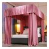 Bed Canopy Simple Three Door Bed Canopy, Shading and Dust-Proof Wind Proof Bed Curtain, with Stainless Steel Bracket (Color : A3, Size : 150X200X200CM) view 1