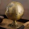 Retro Alloy Globe Toothpick Holder Container Household Table Toothpick Storage Box Toothpick Dispenser (Color : A) view 4