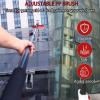 SHENUZ Window Cleaning Pole, Window Cleaner Kit, Water/Hose Fed Pole, Window Cleaning Brush Equipment, Telescopic Window Washing Equipment,18FT/5.4M view 3