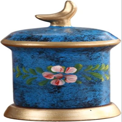 American toothpick box decoration toothpick jar living room table toothpick box household toothpick bucket (Color : A)