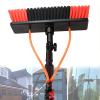 Water Fed Pole Kit, Water Fed Brush, Water Fed Cleaning System, Cleaning Tool Outdoor Window Cleaner, Solar Panel Cleaning Syste,18FT/5.4M view 1