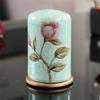 Chinese toothpick container ceramic toothpick container dining room table decoration kitchen utensils (Color : A) view 2
