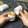 Ceramic Marble Toothpick Holder Kitchen Utensils Decor Portable Box Holder Dining Table view 4
