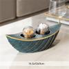 Chinese-style living room coffee table storage ornaments retro toothpick holder cute toothpick storage view 2