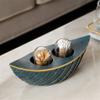 Chinese-style living room coffee table storage ornaments retro toothpick holder cute toothpick storage view 3