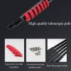 SHENUZ Water Fed Pole Kit, Window and Solar Cleaning Pole w/Water Fed Telescopic Brush/Brush Aluminum Outdoor Window Cleaner, Cleaning and Washing Tool,19FT/6M view 4