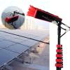 SHENUZ Window Cleaning Pole, Window Cleaner Kit, Water/Hose Fed Pole, Window Cleaning Brush Equipment, Telescopic Window Washing Equipment,29FT/9M view 1
