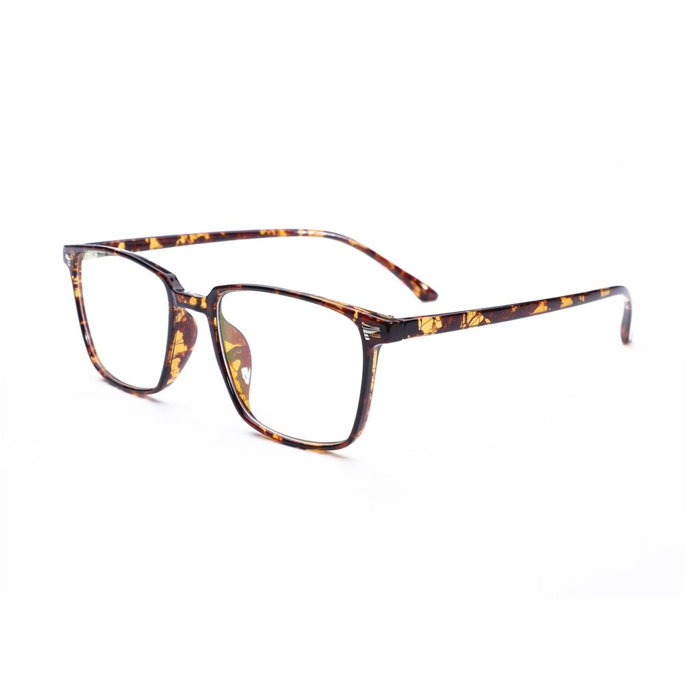 oriopxic Square Frame Nearsighted Glasses -0.25 Myopia Glasses Rice Nail Distance Glasses