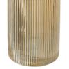 Benjara Rae Set of 2 Glass Vases, Tall Round Cylinders, Yellow and Clear view 3