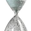 Benjara BM284942 10 in. Doug Decorative 60 Minute Hourglass Accent Decor, Teal Blue Sand view 3