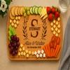 Personalized Cutting Board  Monogrammed Wood Charcuterie Board  Custom Valentines Day Gift for Couples, Wedding, Engagement, Anniversary & Housewarming view 2