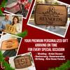 Personalized Cutting Board  Monogrammed Wood Charcuterie Board  Custom Valentines Day Gift for Couples, Wedding, Engagement, Anniversary & Housewarming view 4