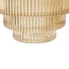Benjara Rae Set of 2 Glass Vases, Geometric Round view 3