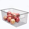 16inch Freezer Wire Storage Organizer Baskets, Household Refrigerator Bin with Built-in Handles for Cabinet, Pantry, Closet, Bedroom view 3