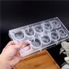 10 Cavities Coffee Cup Shape PC Polycarbonate Chocolate Mold Ice Cube Molds Plastic Candy Making Tools DIY Baking Supplies view 4