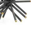 Benjara BM285282 11 8 & 6 in. Table Top Decorative Abstract Statuettes Black Gold - Set of 3 view 4