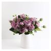 1 Bundle Silk Peony Bouquet Home Decoration Wedding Party Scrapbook Fake Plants DIY Pompons Artificial Roses Flowers Fake Flowers(Light Pink) view 4