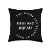 Oncology Hematology Nurse Squad Tee Pediatric Hem/Onc Doctor Throw Pillow view 1