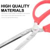 Zerodeko 2pcs Stainless Steel Garbage Clamps Heavy Duty Trash Picking Pliers for Easy Litter Collection Grilling Supplies Comfortable Handle for Effortless Use view 4