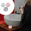 3Pcs Electric Toothbrush Holder Office Marble Toothbrush Porcelain Toothbrush Stand Dispenser Electric Toothbrush Stand Electric Razor Stand Base Frame Ceramics Lovers view 2