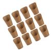Zerodeko 50pcs Kraft Paper French Fries Holders Take Food Cones for Parties Weddings Anniversaries and Picnics Storage for Snacks and Appetizers view 1