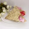 COHEALI Diy Kraft Paper Cones 100Pcs Music Note Pattern Flower Holder Bouquet Candy Boxes for Wedding Party Favors with Ropes Stickers 5.90X5.90In view 3