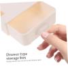 Zerodeko 2pcs Self-adhesive Hidden Storage Tray for Desk Compact Organizer for Office Supplies No Desktop Space Required Storage for Use view 4