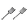 STOBAZA 2pcs Grey Stove Coals Shovel Long Handle Ash Cleaning Tool for Kitchen Fireplace Multipurpose Design for Home Use for Parties and Efficient Cleanup view 1