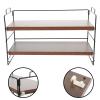 Zerodeko 1pc Compact Desktop Storage Rack Multi-Functional Organizer for Office Home Sturdy Sundries Holder for Stationery Books and Cosmetics Space-Saving Design Excellent Stability view 2