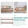 Zerodeko 1pc Compact Desktop Storage Rack Multi-Functional Organizer for Office Home Sturdy Sundries Holder for Stationery Books and Cosmetics Space-Saving Design Excellent Stability view 4