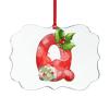 Christmas Ornaments 2022 Monogram Initial Letter Q Christmas Decorations for Tree Christmas Gnomes Santa Personalized Christmas Ornaments Holiday Keepsake Gifts for Family Friend Women Anniversary view 4