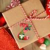Christmas Gnomes Santa Christmas Initial Ornaments Monogram Letter Z Christmas Tree Ornaments Clear Acrylic Personalized Christmas Ornaments 2022 Novelty Keepsake Christmas Decor view 3