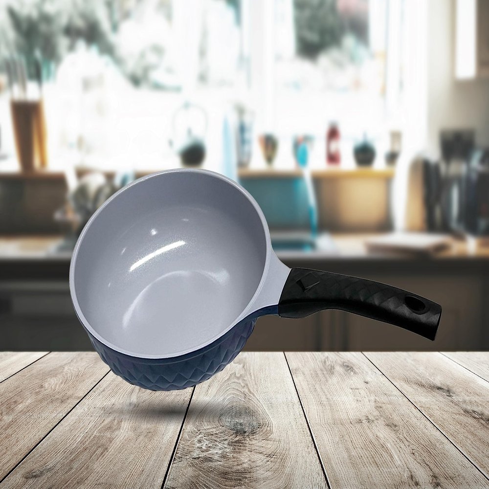 9" Ceramic Coating Interior and Exterior Cooking Wok, Cooking Pan Made In Korea