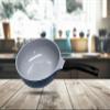 9" Ceramic Coating Interior and Exterior Cooking Wok, Cooking Pan Made In Korea view 1